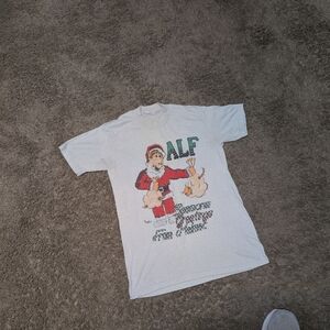 Vtg Alf Seasons Greetings From Melmar Concert Shirts Small Single Stitch 1987